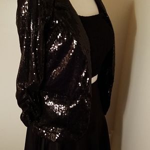 Black Sequin Jacket